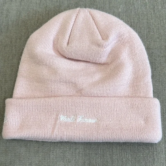 Light Pink Supreme Beanie - Picture 3 of 5